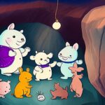 Moomintroll and his friends