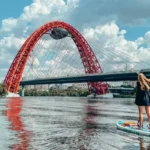 прогулки на сап борде в москве